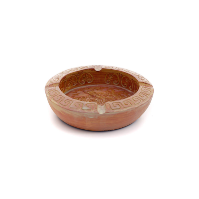 Ashtray, Archaic alabaster ashtray, With performance initials Polyester 4 - grifon.se 