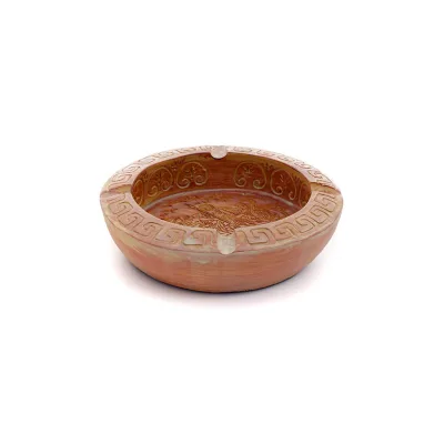 Askfat, arkaisk askfat i alabaster, Med prestationsinitialer Polyester 4 - grifon.se 