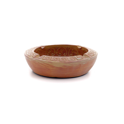 Ashtray, Archaic alabaster ashtray, With performance initials Polyester 5 - grifon.se 