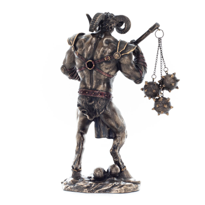 Minotaur: Son of Pasiphae Queen of Knossos Minoan Civilization 21cm Veronese Bronze Electrolysis Statuette Veronese 4 - grifon.s
