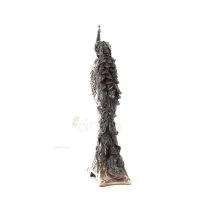 Peacock Clock 16x35.5cm Veronese Bronze Electrolysis, Modern Decorative Veronese 5 - grifon.se 