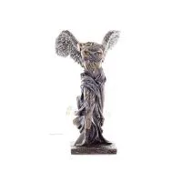 Victory of Samothrace: The Goddess Who Personified Victory, 27.5cm Veronese Electrolytic Bronze Full-Length Statuette Veronese 1