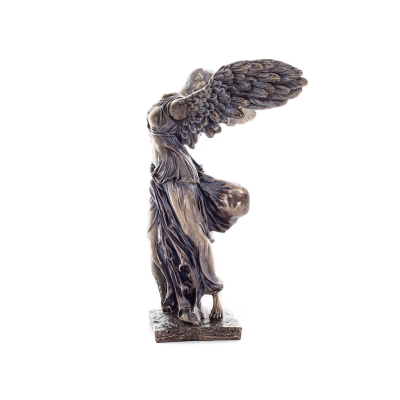 Victory of Samothrace: The Goddess Who Personified Victory, 27.5cm Veronese Electrolytic Bronze Full-Length Statuette Veronese 2