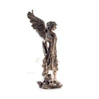 Archangel Michael: God-Like, One of the First Lords 36cm Veronese Bronze Electrolysis Full-length Statuette, Christian Veronese 