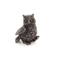 Uggla eller Glaucus med upphöjt vänster ben 7 cm Veronese elektrolytisk brons statyett för hela kroppen Veronese 1 - grifon.se 