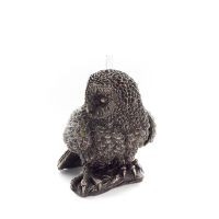 Owl or Glaucus: the sacred bird, symbol of wisdom, prudence, 6cm Veronese Bronze Electrolytic Full Body Statuette Veronese 2 - g