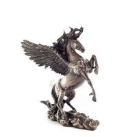 Pegasus: fÃ¶dd av blod, fÃ¶ljde muserna och Zeus, 28x26cm Veronese Brons Elektrolytisk Helkroppsstatyett Veronese 4 - grifon.se 