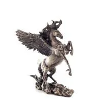 Pegasus: född av blod, följde muserna och Zeus, 28x26cm Veronese Brons Elektrolytisk Helkroppsstatyett Veronese 4 - grifon.se 
