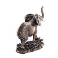 Elefant: symbol fÃ¶r styrka, skydd, visdom och lycka 16 cm Veronese brons galvaniserad helkroppsfigur Veronese 6 - grifon.se 