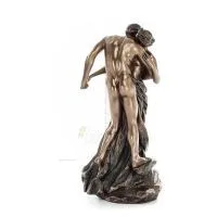 Waltz Couple Dance 28cm Veronese Bronze Electroplating Full Body Figurine Modern Decorative Veronese 4 - grifon.se 