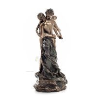 Waltz Couple Dance 28cm Veronese Bronze Electroplating Full Body Figurine Modern Decorative Veronese 6 - grifon.se 