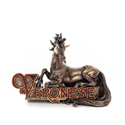Veronese logga bordsskiva 23x15cm Veronese brons elektrolys Veronese 1 - grifon.se 