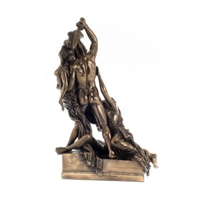 The Rape of Polyxene, By Pio Fedi 36cm Veronese Electrolytic Bronze Full Body Statue Veronese 4 - grifon.se 