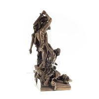 The Rape of Polyxene, By Pio Fedi 36cm Veronese Electrolytic Bronze Full Body Statue Veronese 5 - grifon.se 