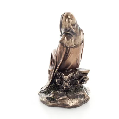 Jungfru Maria Jungfru Maria eller Theotokos med Jesus Kristus 17 cm Veronese Brons Elektrolys Helkroppsstaty Veronese 3 - grifon