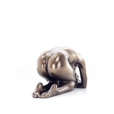 Modern naken kvinna 7,5 x 14,5 cm Veronese brons galvaniserad helkroppsstaty Veronese 3 - grifon.se 