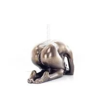 Modern naken kvinna 7,5 x 14,5 cm Veronese brons galvaniserad helkroppsstaty Veronese 3 - grifon.se 