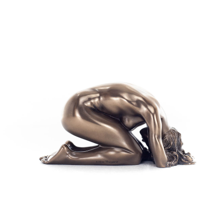 Modern Female Nude 7.5x14.5cm Veronese Bronze Electroplating Full Body Statue Veronese 4 - grifon.se 