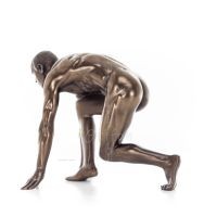 LÃ¶pare: Idrottssymbol fÃ¶r olympiska spelen, frÃ¥n skulptur 13,5 cm Veronese brons galvaniserad helkroppsstaty Veronese 3 - grifon