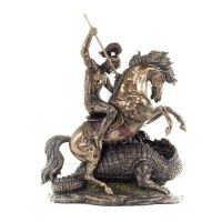 Sankt GÃ¶ran: beskyddare av armÃ©n, soldat 31 cm helkroppstaty med Bronselektrolys Veronese, Kristet Veronese 4 - grifon.se 