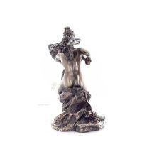 Cupid and the Psyche: Overcoming Obstacles to Love 17.5cm Full Length Electrolytic Bronze Veronese Statue, Ancient Greece Verone