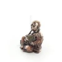 Buddha or Budha: The Awakened & Enlightened, Veronese Bronze Electrolysis Beads 6.5cm, Healing, Religious Veronese 2 - grifon.se