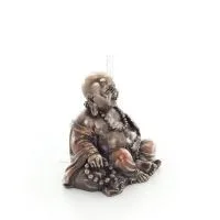 Buddha or Budha: The Awakened & Enlightened, Veronese Bronze Electrolysis Beads 6.5cm, Healing, Religious Veronese 5 - grifon.se