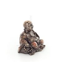 Buddha eller Budha: The Awakened & Enlightened, Veronese Bronze Electrolysis Beads 6,5 cm, Healing, Religious Veronese 5 - grifo