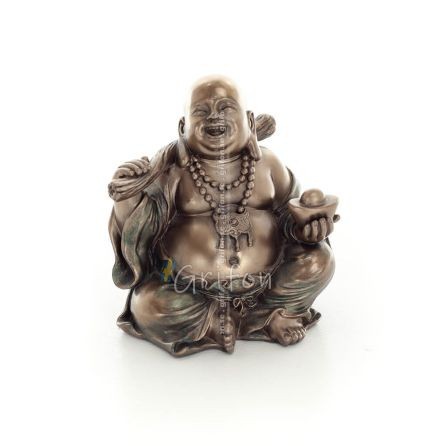 Buddha eller Budha: The Awakened & Enlightened, 9 cm Veronese Brons Electrolysis Statue, Healing, Religious Veronese 2 - grifon.