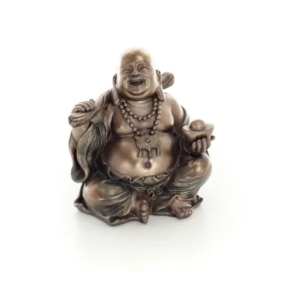 Buddha or Budha: The Awakened & Enlightened, 9cm Veronese Bronze Electrolysis Statue, Healing, Religious Veronese 2 - grifon.se 