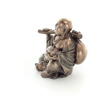 Buddha or Budha: The Awakened & Enlightened, 9cm Veronese Bronze Electrolysis Statue, Healing, Religious Veronese 3 - grifon.se 