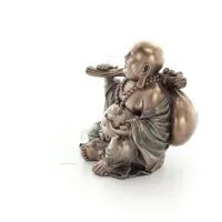 Buddha or Budha: The Awakened & Enlightened, 9cm Veronese Bronze Electrolysis Statue, Healing, Religious Veronese 3 - grifon.se 