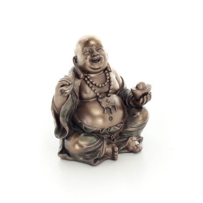 Buddha or Budha: The Awakened & Enlightened, 9cm Veronese Bronze Electrolysis Statue, Healing, Religious Veronese 6 - grifon.se 