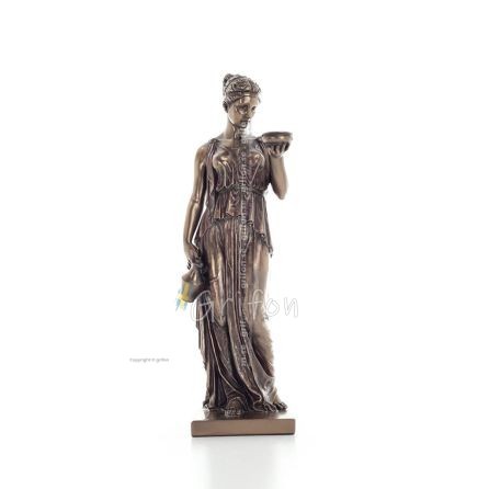 Ibe: The Goddess of Youth and Vitality 31cm Veronese Bronze Electrolytic Full Body Statue, Ancient Greece Veronese 1 - grifon.se