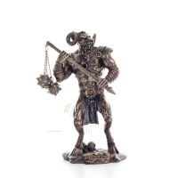 Minotaur: Plasma, the son of Pasiphae Queen of Knossos Minoan civilization 25cm Veronese Bronze Electrolysis statue Veronese 1 -