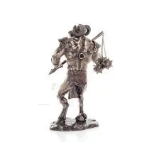 Minotaur: Plasma, the son of Pasiphae Queen of Knossos Minoan civilization 25cm Veronese Bronze Electrolysis statue Veronese 3 -