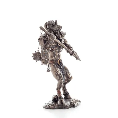 Minotaur: Plasma, the son of Pasiphae Queen of Knossos Minoan civilization 25cm Veronese Bronze Electrolysis statue Veronese 5 -