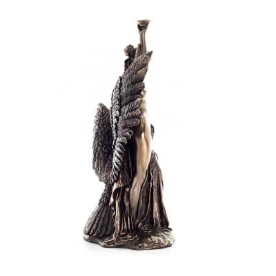 Ibe: The Goddess of Youth and Vitality & his Eagle 30cm Full Length Electrolytic Bronze Veronese Statue, Ancient Greece Veronese