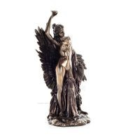 Ibe: The Goddess of Youth and Vitality & his Eagle 30cm Elektrolytisk brons Veronese staty i full lÃ¤ngd, antikens Grekland Veron