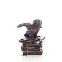 Owl 12cm Jewelry Box, Jewelry Box, Box-like Case for Storage, Veronese Bronze Electroplating Full Body Statue Veronese 4 - grifo