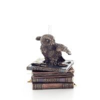 Uggla 12 cm smyckeskrin, smyckeskrin, boxliknande vÃ¤ska fÃ¶r fÃ¶rvaring, Veronese brons galvaniserad helkroppsstaty Veronese 5 - g