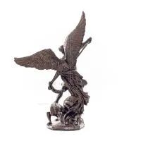 Ärkeängel Michael: Like God, One of the First Lords 11 cm Veronese Bronze Elektrolytisk Helkroppsstaty, Christian Veronese 4 - g