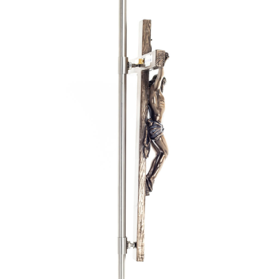 Crucifixion of Jesus Christ 33x15cm Veronese Bronze Electrolysis Full Body Statue Veronese 5 - grifon.se 