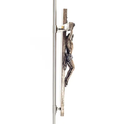 Jesu Kristi korsfästelse 33x15 cm Veronese bronselektrolys staty för hela kroppen Veronese 5 - grifon.se 