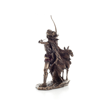 Artemis: The goddess of the hunt, the moon, protector of small children and animals 31cm Veronese Bronze Electrolysis Statue Ver