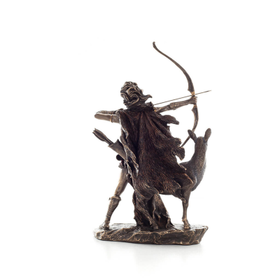 Artemis: The goddess of the hunt, the moon, protector of small children and animals 31cm Veronese Bronze Electrolysis Statue Ver