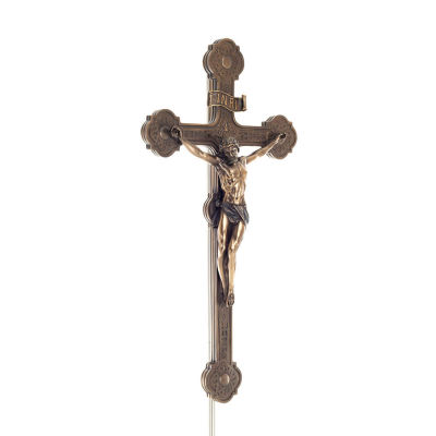 Crucifixion of Jesus Christ 50.5x27cm Veronese Bronze Electrolysis Full Body Statue Veronese 6 - grifon.se 