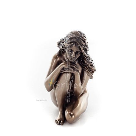 Woman Modern 13cm Veronese Bronze Electroplating Full Body Statue Modern Decorative Veronese 1 - grifon.se