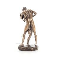 Kissing Couple Beloved Passionate 29cm Veronese Bronze Electroplating Full Body Statue Modern Decorative Veronese 4 - grifon.se 