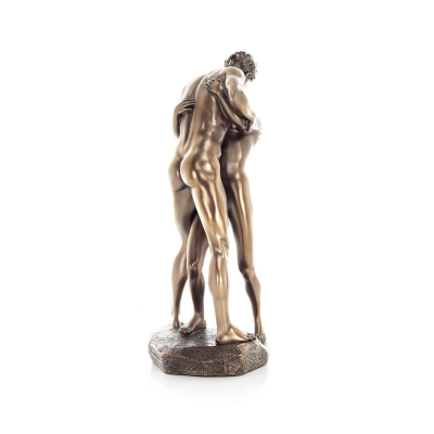 Kissing Couple Beloved Passionate 29cm Veronese Bronze Electroplating Full Body Statue Modern Decorative Veronese 5 - grifon.se 